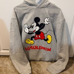 lululemon x Disney limited edition Gray Steady State Hoodie - Sz L